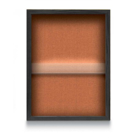 United Visual Products Indoor Enclosed Combo Board, 48"x36", Gold Frame/Green & Amethyst UVCB4836G-GREEN-AMETHY